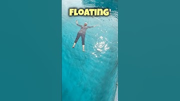 Anyone Can Float in Deep Water 🌊 🏊🏻 #swimmingtips #floating #swimming #deepwater