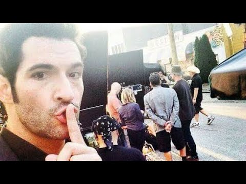 Lucifer (2016) behind the scenes | Tom Ellis | Lauren German | Leslie Ann  Brandt