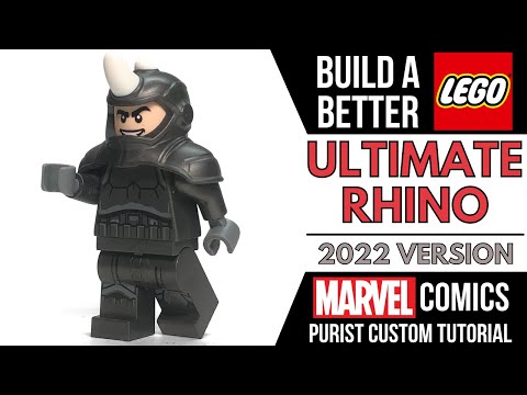 lego rhino marvel