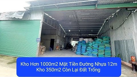 Nhà Cho Thuê Hóc Môn / Kho Xưởng 1000m2 Có Đất Rộng Sẵn Điện 3 Pha Công Xuất Lớn Giá 22tr/th