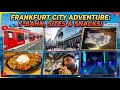 Aaj FRANKFURT CITY KE ADVENTURE: S-BAHN, SITES AUR SNACKS Bowling! 🔥#hamifocus#srk 