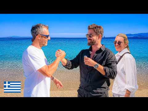 Asking My Greek Friend: Is Baklava Greek or Turkish? (NAXOS VLOG) 🇬🇷