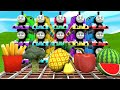 【踏切アニメ】あぶない電車 TRAIN Vs THOMAS AND FRIENDS🚦 Fumikiri 3D Railroad Crossing Animation #train