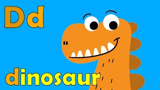 🦕 D for Dinosaur Phonics Song | Kidzstation