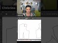 See how I remove the back shoulder dart in my sloper pattern!