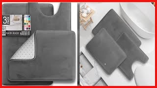 Experience Ultimate Comfort with Clara Clark Non-Slip Memory Foam Bath Rugs