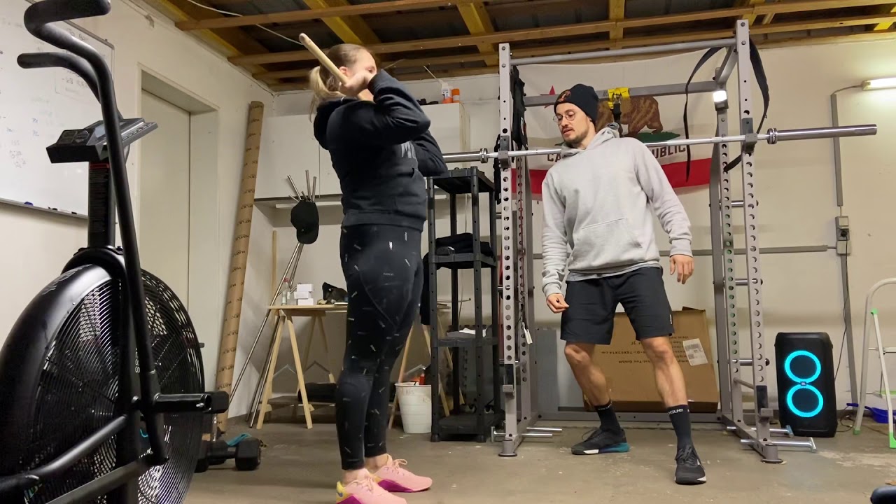 Teaching Push Press - Homework Coaches Dev - YouTube