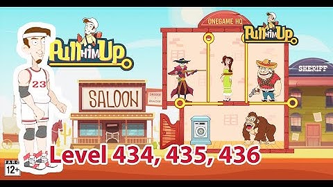 Lv 434, 435, 436 Pull him up: Pull the pin out