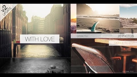 Lovely Slides | After Effects Template | Slideshow
