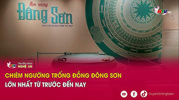 Chiêm ngưỡng trống đồng Đông Sơn lớn nhất từ trước đến nay