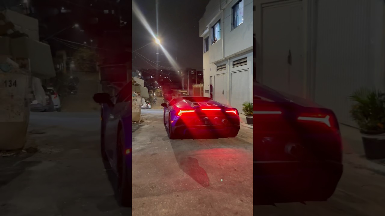CEROL COLOU DE LAMBORGHINI NA QUEBRADA