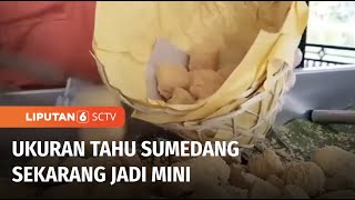 Harga Tahu di Kota Bandung Terus Melambung Pedagang Tahu Sumedang Perkecil Ukura