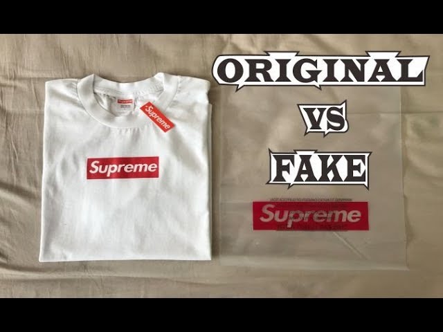 How To Tell Real vs. Fake Supreme T-Shirt (With Side by Side Comparisons) 