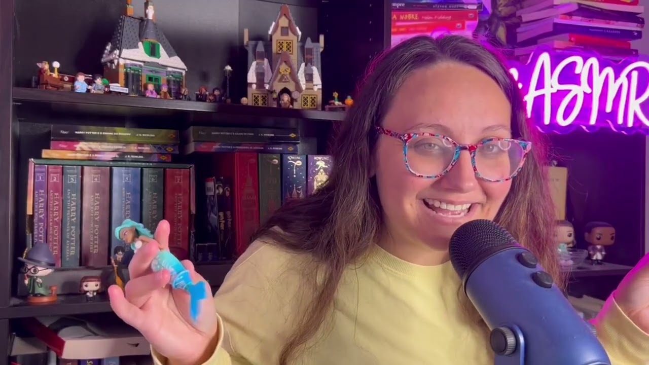 ASMR RECEBIDOS DE JANEIRO - voz suave no Blue Yeti