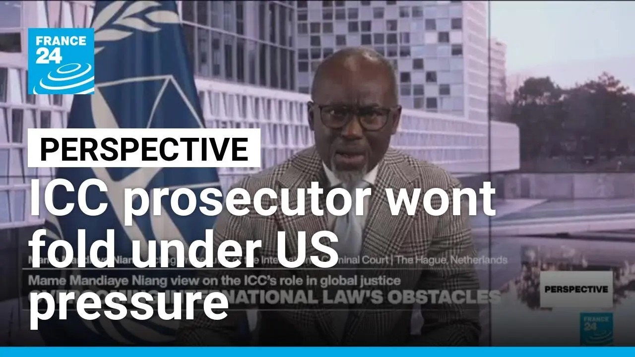 'Sanctions won’t prevent us from doing our job' says ICC Prosecutor Mame Mandiaye Niang