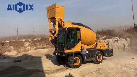 Aimix AS 4 0 Self Loading Concrete Mixer Was Shipped To Peru 01