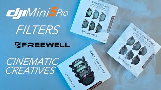 DJI Mini 5 Pro FILTERS EXPLAINED: ND - NDPL - CPL - LPR - MIST - Freewell