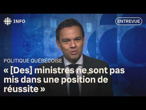 Charles Milliard, chef du PLQ, réagit au nouveau conseil des ministres | Première ligne