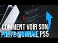 Comment voir son porte monnaie PS5 (2025)