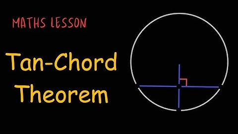 Tan-Chord Theorem | Grade 11 & 12 Paper 2 Euclidean Geometry |