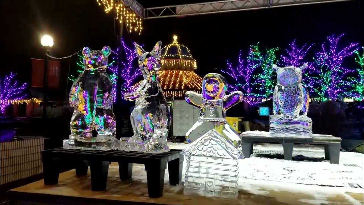 LINCOLNPARK ZOO CHRISTMAS LIGHT SHOW 2 YouTube