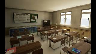 3D Classroom Environment | Unreal Engine 5 | Environment Artist Portfolio