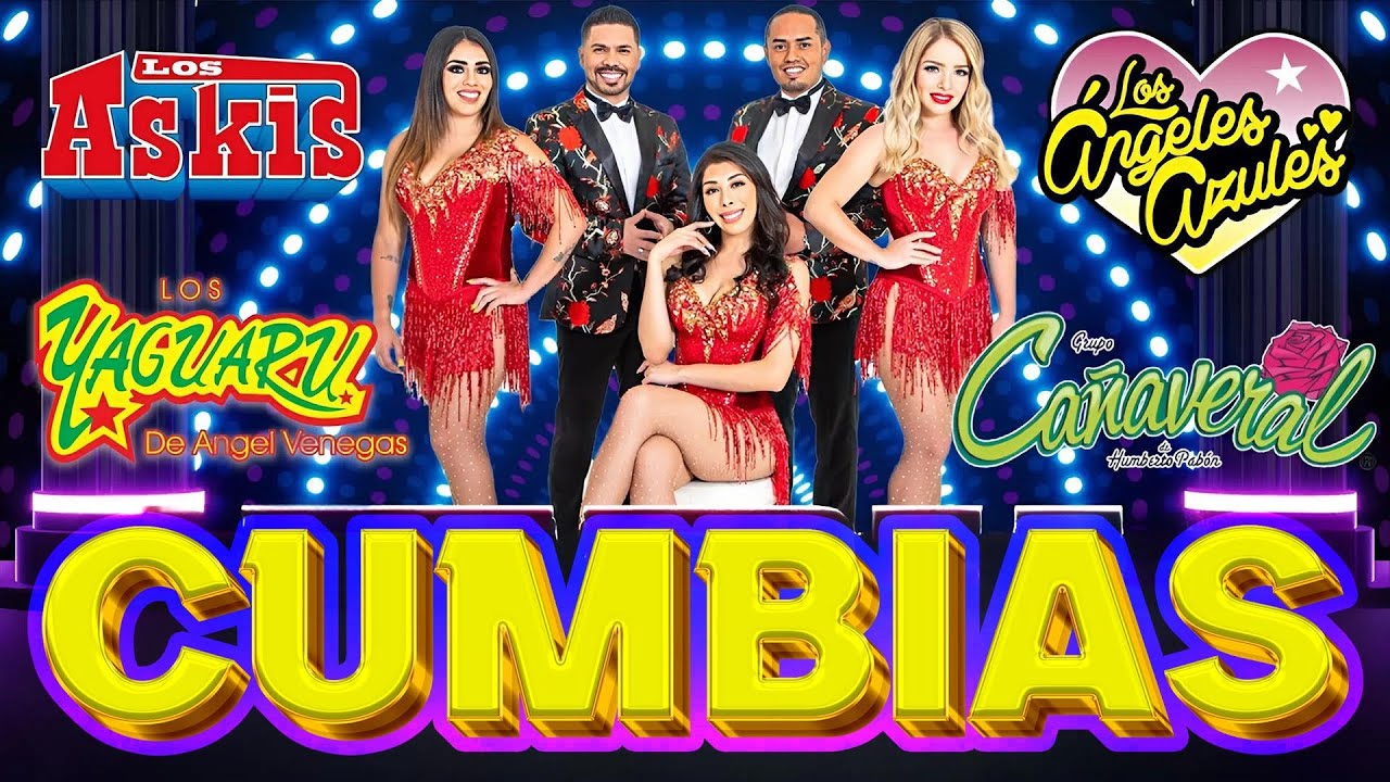 Los Ángeles Azules, La Sonora Dinamita, Los Yaguaru, Los Askis, Grupo Cañaveral, Rayito Colombiano💥💥