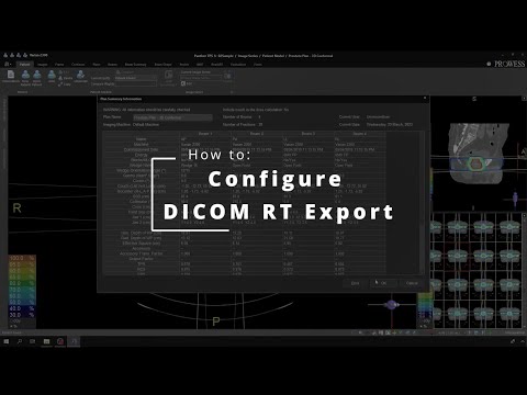 Panther TPS (How-To) - Configure DICOM RT Export