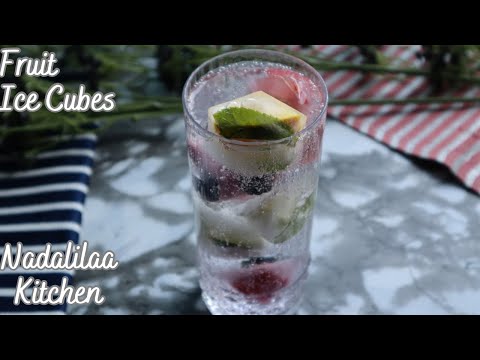 Fruit Ice Cubes