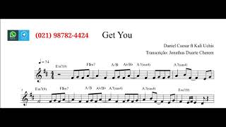 Daniel Caesar - Get You ft. Kali Uchis (Partitura)