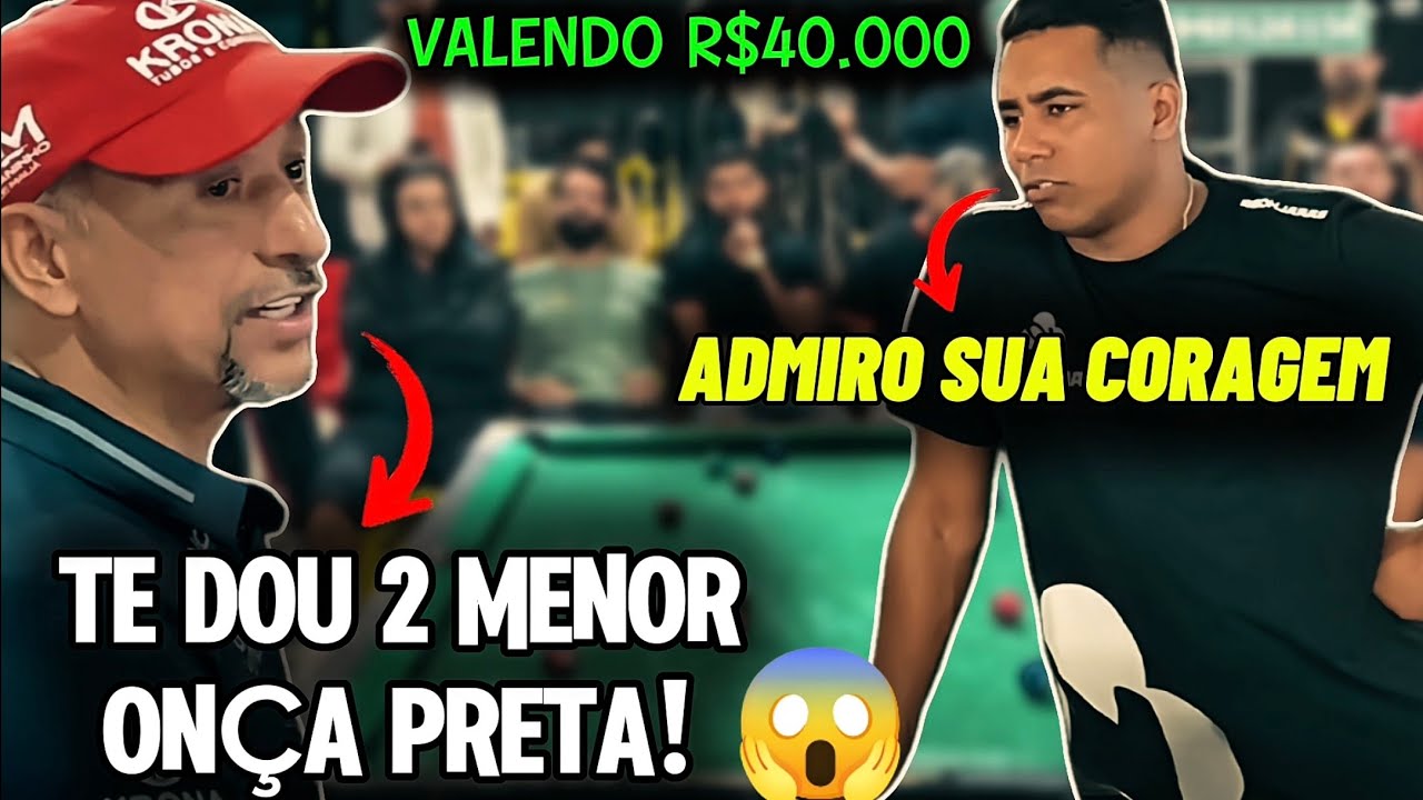 O BAIANINHO DEU 2 MENOR PARA O MAYCON, VALENDO 40 MIL