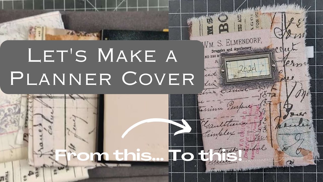 How to Make a Planner Cover - For Sterling Ink Passport Planner