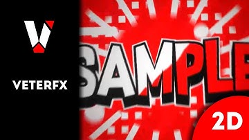 [ PZ CM 3  ] AMAZING RED 2D PANZOID INTRO TEMPLATE | VETERFX ( OLD THUMBNAIL IS BACK :D )