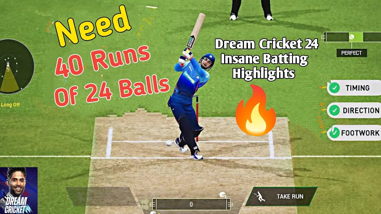 Need 40 runs in 24 Balls💥 Target Chase Challange Insane Batting ...