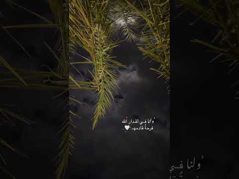 ولنا في اقدار الله فرحه قادمه صلوا على النبيﷺ