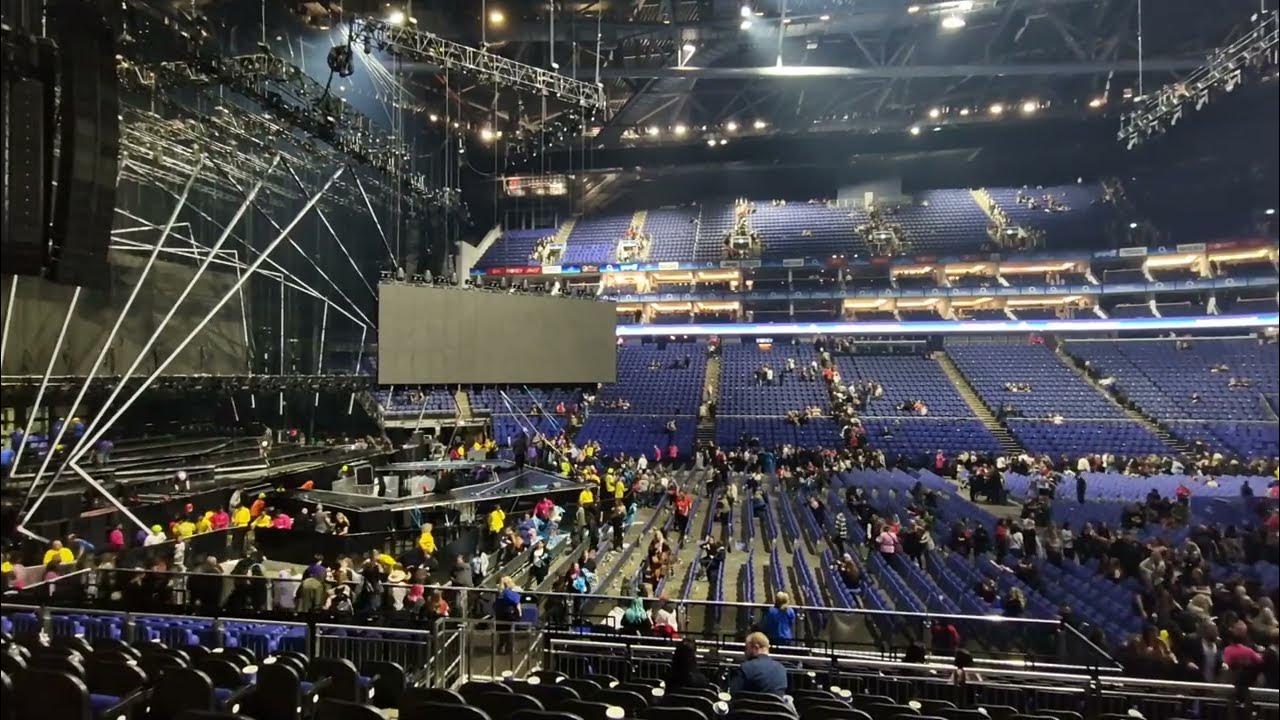 Inside the O2 Arena in London 6 November 2022 YouTube