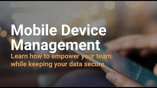 Mobile Device Management - How does it work