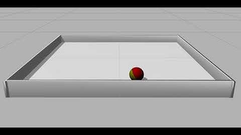 Weazelball behavior using Gazebo 4.0 ODE simulation