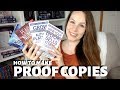 How to Create Proof Copies of Your Book (Quality & Service Review of Three Print Companies):