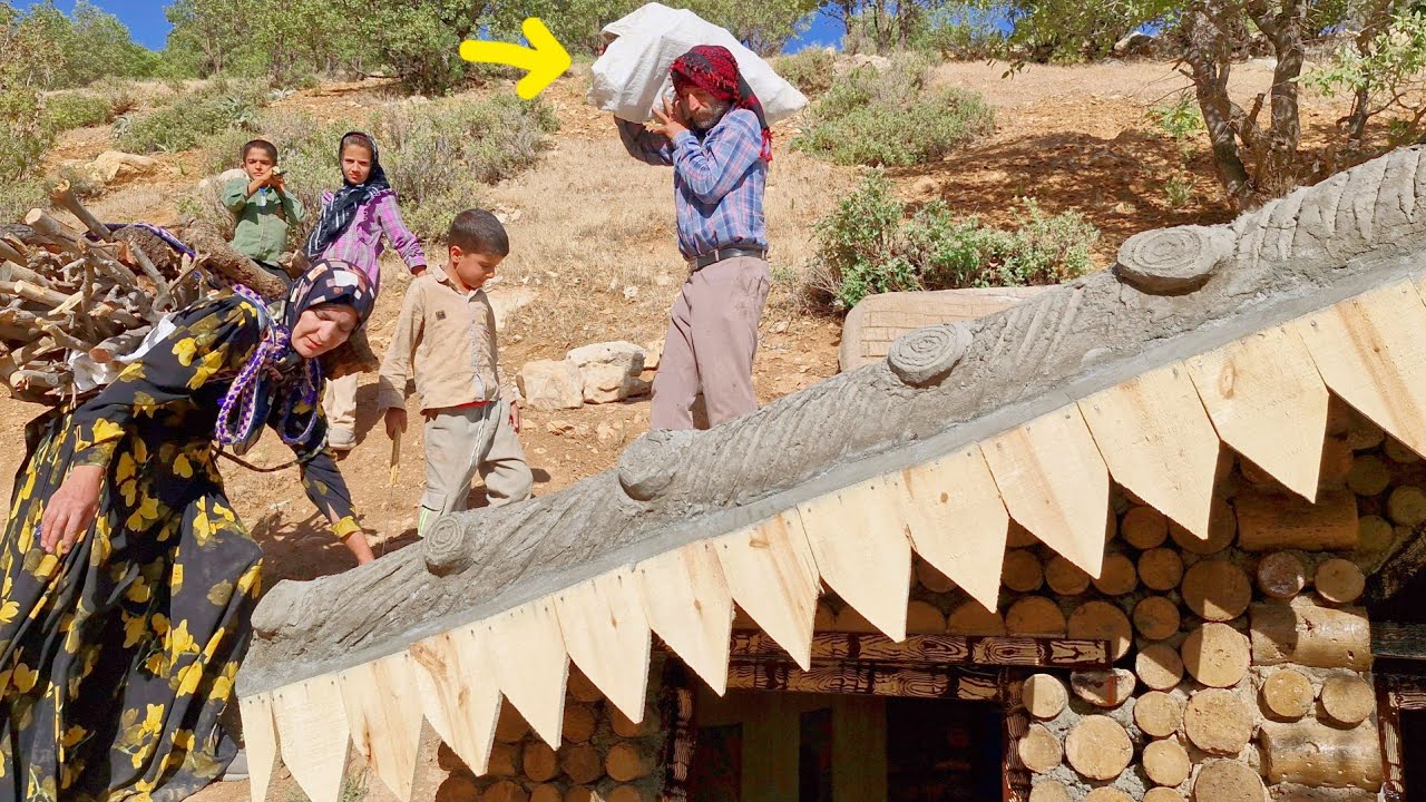 A mother and her nomadic family struggle to complete their shelter and ...