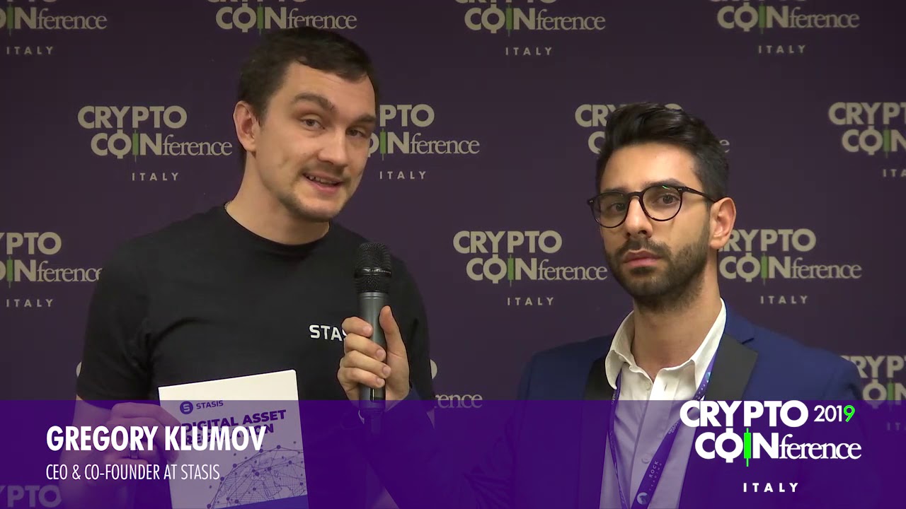Crypto Coinference 2019 | Interview with Gregory Klumov, Founder at Stasis