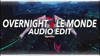 Download lagu overnight x le monde - richard carter & qveen herby [edit audio]