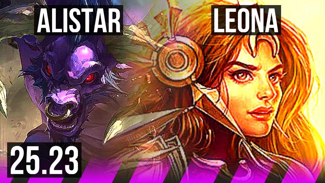 ALISTAR & Tristana vs LEONA & Lucian (SUP) | 1/3/16 | KR Master | 25.23