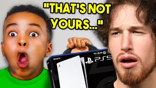 Kid Gets Caught STEALING PS5...