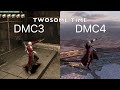 Devil May Cry 3 vs 4 Dante Skills Comparison/ダンテの技モーション 比較 デビルメイクライ3 vs デビルメイクライ4