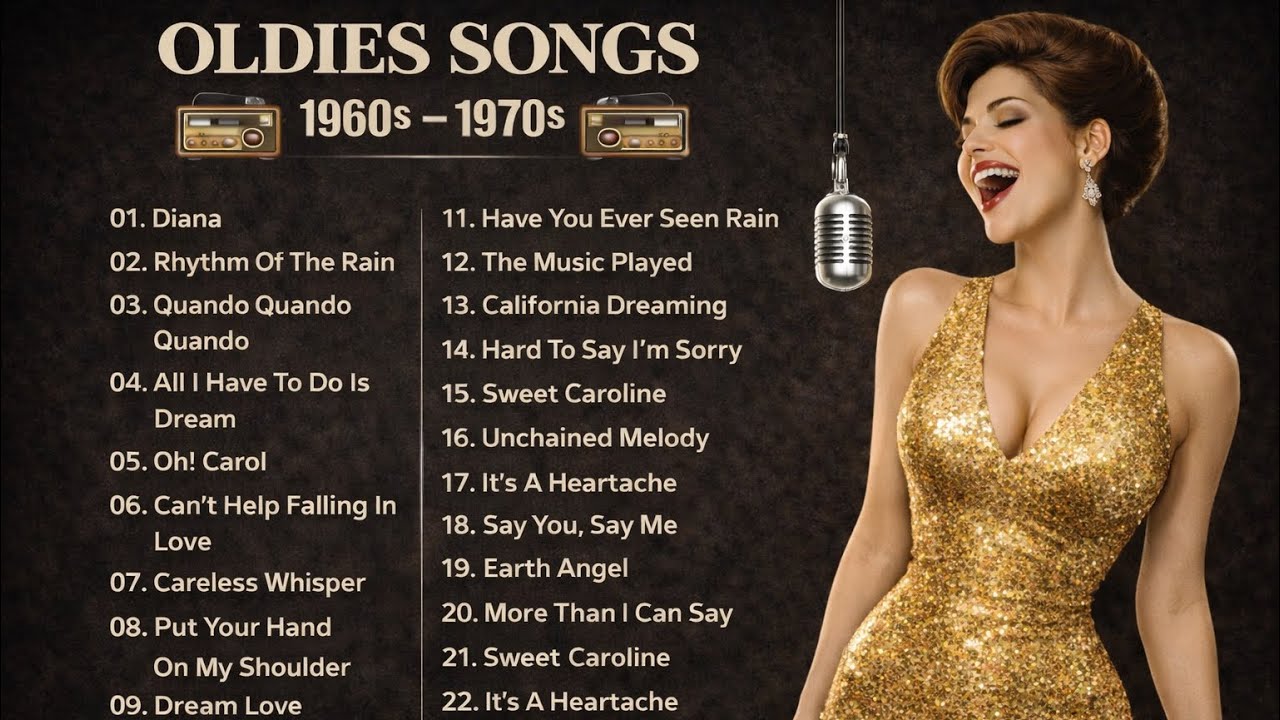 Tom Jones, Engelbert, Elvis, Sinatra, Paul Anka, Carpenters 🎶 Golden Oldies 50s 60s 70s Love Songs
