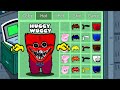 Huggy Wuggy Red(Poppy Playtime 3) in Among Us ◉ funny animation - 1000 iQ impostor