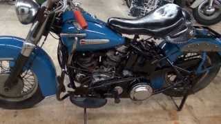 Hunting Harley's, 1949 Panhead original paint update