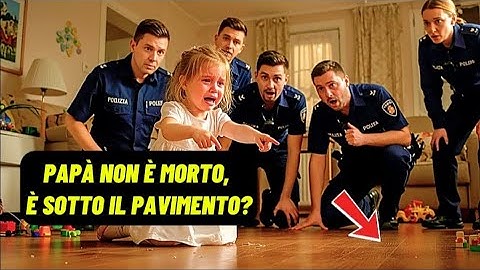 "Papà non è morto, è sotto terra", disse la bambina. La polizia iniziò a scavare...