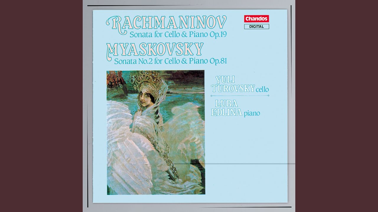 Tonton Cello Sonata No. 2 in A Minor, Op. 81: I. Allegro moderato di YouTube